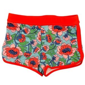 Boden Kids Swim Bottoms Shorts Floral Summer Youth Mini Boden